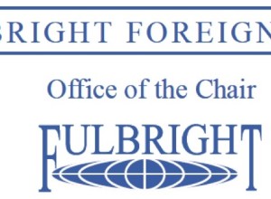 Cover from Fulbright letter