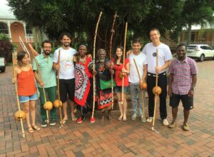 Projeto Arcomusical BH and the Swazi musicians!