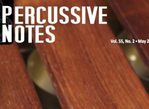 Percussive Notes May 2017 COVER