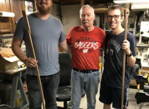 (L to R): Alex Rolfe, David "Snappy" White, Matt Schneider